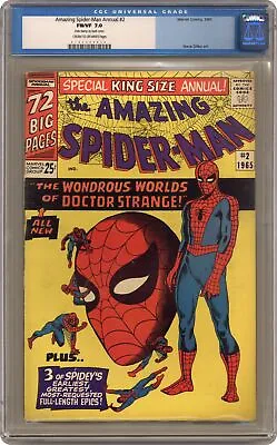 Buy Amazing Spider-Man Annual #2 CGC 7.0 1965 0103403010 • 476.96£