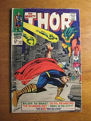 Buy THOR #143 (1967) **Bright & Colorful!** (FN/FN-) • 12.44£