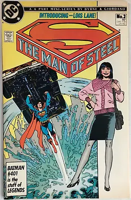 Buy The Man Of Steel #2 (6 Part Mini-Series) 1986 American DC Comic Book - Near Mint • 9.99£