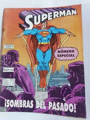 Buy Superman # 100 Vid Dc Comic Mexican Edition 1990 • 8.03£