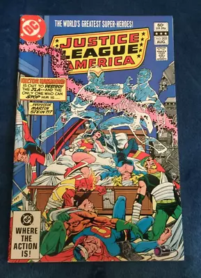 Buy Free P & P; Justice League Of America #205 (Aug 1982);  The Final Hand!  (JC) • 4.99£