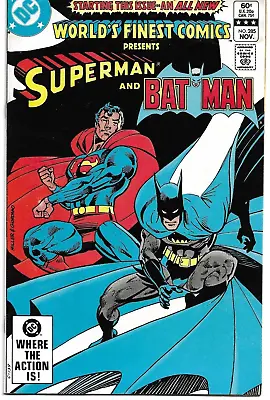 Buy WORLD's FINEST COMICS #285 (Nov 1982) SUPERMAN + BATMAN ~ Cover By FRANK MILLER • 4.50£