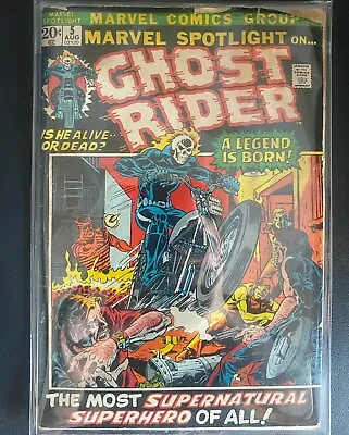 Buy Marvel Spotlight Comic # 5 1st App Of Ghost Rider  G+/VG • 593.85£