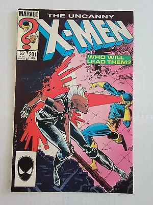 Buy Uncanny X-men #201 Marvel Comics 1986 1st App Cable Baby Nathan Summers • 9.37£