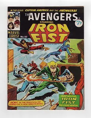 Buy 1974 Marvel Premiere #15 + Avengers #43 1st Iron Fist & Red Guardian Rare Key Uk • 165.88£