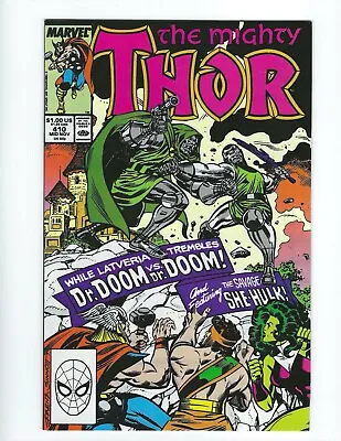 Buy Mighty Thor #410 Marvel 1989 Unread VF/NM Hercules! Doctor Doom Combine Shipping • 3.94£
