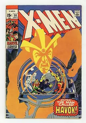 Buy Uncanny X-Men #58 VG- 3.5 1969 • 280.21£