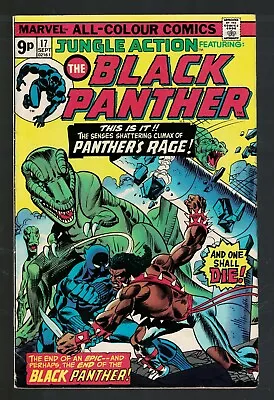 Buy Marvel Comics Jungle Action 17 Black Panther 5.0 VGf  Off White Pages  • 12.47£