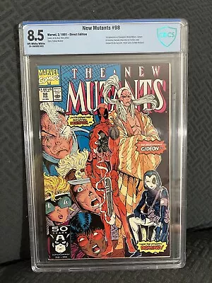 Buy New Mutants #98 CBCS 8.5 - Marvel Comics 1991 - First Appearance Of Deadpool • 300.88£