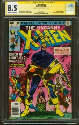 Buy X-Men 136 CGC SS 8.5 Claremont 8/1980 Iconic Cover President Carter • 151.90£
