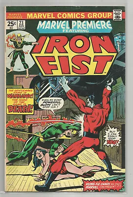 Buy Marvel Premiere # 23 * Iron Fist * Marvel Comics * 1975  • 10.27£