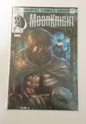 Buy Moon Knight 10. Alan Quah Variant. Homage To Iron Man 128   Demon In A Bottle .  • 8.47£