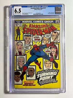 Buy Amazing Spider-Man #121, Marvel (1973), CGC 6.5 - Death Of Gwen Stacy! • 281.19£