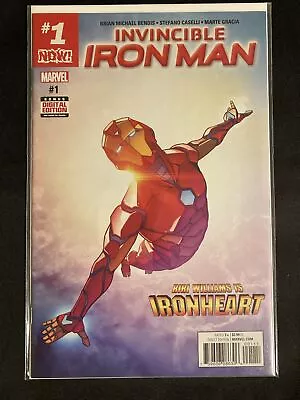 Buy Marvel Invincible Iron Man #1 | 1st Cover Appearance Riri Williams , IronHeart • 19.95£