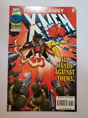 Buy UNCANNY X-MEN # 333 First Full Appearance BASTION Marvel 1996 NEAR MINT 9.4+ NM  • 16.59£