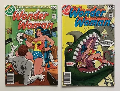 Buy Wonder Woman #256 & 257 (DC 1979) 2 X FN+ Bronze Age Comics • 24.50£