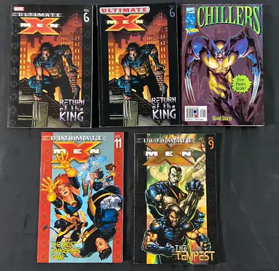 Buy Ultimate X-men Tpb Lot #6 (2 Copies), 9, 11 And Marvel Chillers Bloodstorm Vf/nm • 19.72£