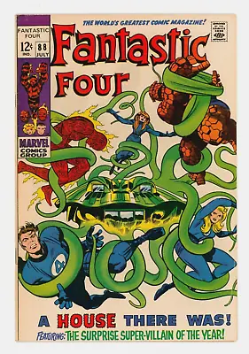 Buy Fantastic Four #88 VF-NM 9.0 Versus The Mole • 99.95£