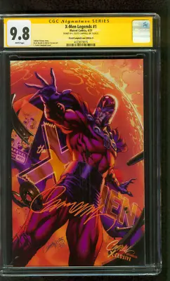 Buy Uncanny X Men 1 CGC 9.8 SS Campbell Magneto Ed B Variant 4/21 • 162.18£