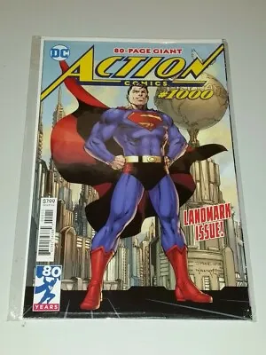 Buy Action Comics #1000 Dc Comics Superman June 2018 Nm+ (9.6 Or Better) • 8.99£