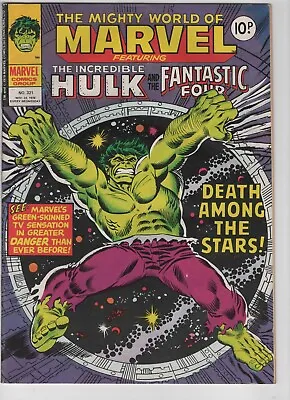 Buy THE INCREDIBLE HULK  And THE FANTASTIC FOUR #321 Nov 22  1978 • 1.50£