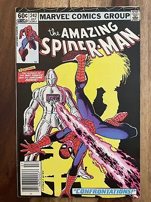 Buy Amazing Spider-man #242-mad-thinker Dissects Spider-sense-x-men-avengers Nm 9.2 • 7.87£