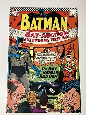 Buy BATMAN #191 DC COMIC BOOK Bat Auction • 40.17£