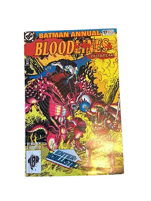 Buy Batman Annual #17 Bloodlines Outbreak DC 1993 Comic Book • 6.42£