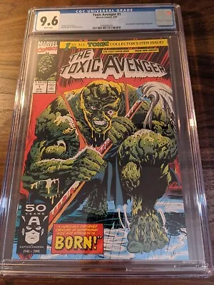 Buy Toxic Avenger #1 Cgc 9.6 Wp 1991 Marvel Comics Movie Origin Nm • 78.83£