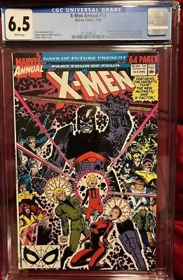 Buy 1990 X-MEN ANNUAL #14 CGC 6.5M WHITE Pages - 1st GAMBIT - CAMEO • 39.41£