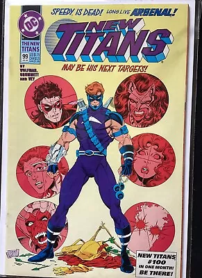 Buy The New Teen Titans #99 DC Comics 1st Appearnce Of Aresenal Like New • 15.45£