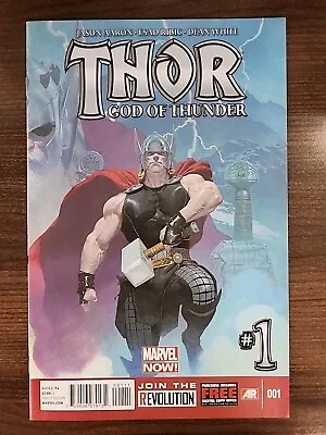 Buy Thor God Of Thunder 1 (2012) Jason Aaron 1st App King Thor Unread Nm Or Better • 6.32£