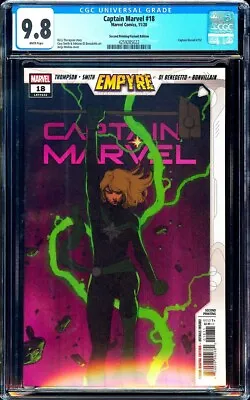 Buy Captain Marvel #18 CGC 9.8 (2020) 1st Appearance Of Lauri-Ell! Marvels! L@@K • 236.80£