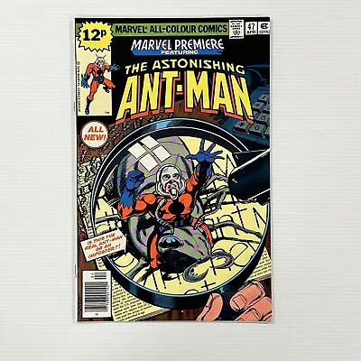 Buy Marvel Premiere Astonishing Ant-Man #47 1979 VF+ Pence Copy 1st Scott Lang • 90£