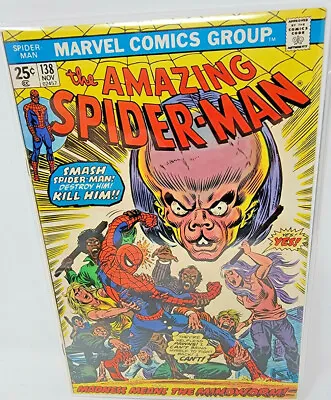Buy Amazing Spider-man #138 Mindworm 1st Appearance & Origin *1974* 7.0 • 22.16£