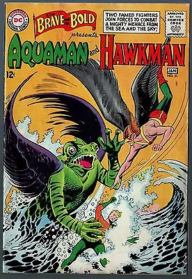Buy Brave And The Bold #51 VG+ (4.5) Hawkman And Aquaman • 31.62£