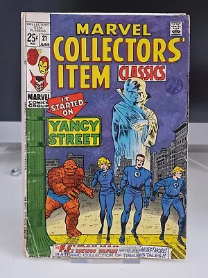 Buy Marvel Collectors' Item Classics #21 June 1969 Jack Kirby • 6.99£