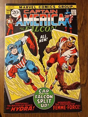 Buy Captain America #144 (Dec 1971, Marvel) VERY FINE- • 13.51£