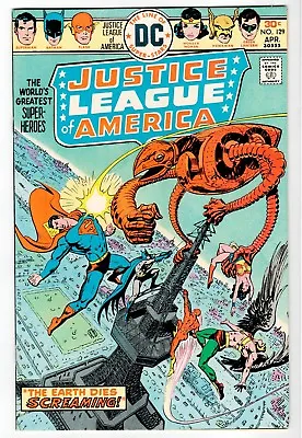 Buy DC - JUSTICE LEAGUE OF AMERICA #129 - NM Apr 1976 Vintage Comic • 32.43£
