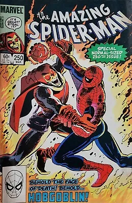 Buy Amazing Spider-Man #250 Marvel 1984 Hobgoblin Appearance READ DESCRIPTION  • 11.87£