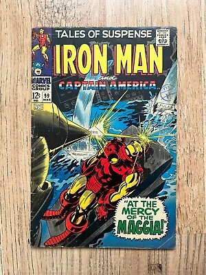 Buy Tales Of Suspense 99 Marvel 1968 Captain America Iron Man Final Issue! VG Pics • 24.95£