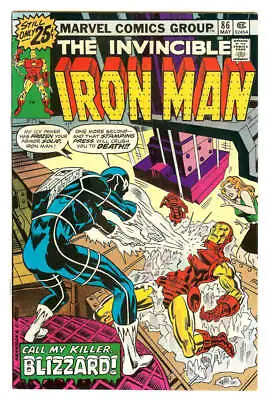 Buy Iron Man #86 8.0 // 1st Appearance Of Blizzard Marvel Comics 1976 • 31.18£