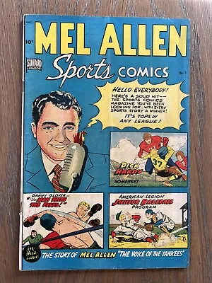 Buy Mel Allen Sports Comics #5 1949 Vg+/f? Story Of Mel Allen  Voice Of The Yankees  • 57.97£