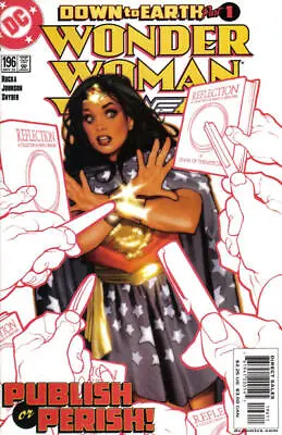 Buy WONDER WOMAN (Vol. 2) #196 VG, Adam Hughes Cover, DC Comics 2003 Stock Image • 7.89£