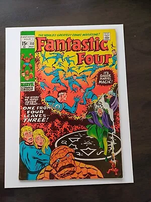 Buy Fantastic Four 110  1st Agatha Harkness Cover Annihilus Neg Zone S.Lee J.Busc • 12.99£