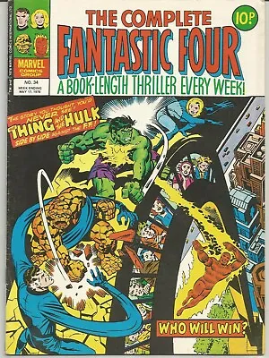 Buy The Fantastic Four #34 : May 1978 : Marvel Comics • 9.95£