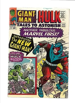 Buy Tales To ASTONISH 65 New Giant-Man Wasp Humanoids Hulk Leader Jack Kirby Ditko • 21.72£