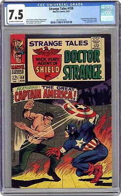 Buy Strange Tales #159 CGC 7.5 1967 3915703018 • 463.72£