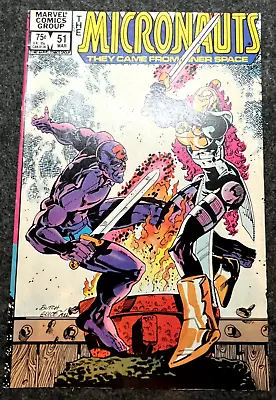 Buy Vintage March 1983 Marvel Comics The Micronauts They Came From Inner Space Vgc • 3.99£