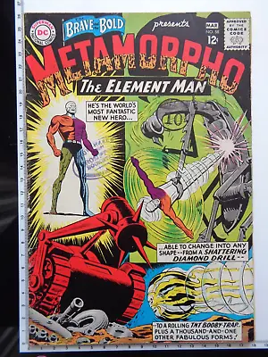 Buy DC Comics  The  Brave And The Bold Presents Metamorpho Number # 58 . 1965 • 49.50£